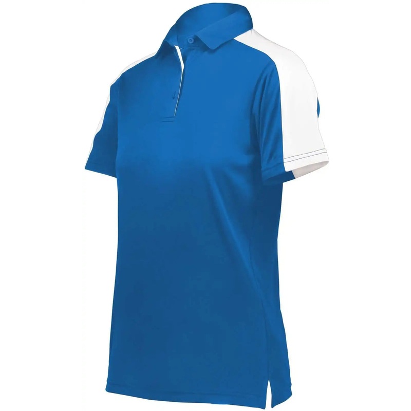 Augusta 5029 Women’s Two-Tone Vital Polo – Royal White