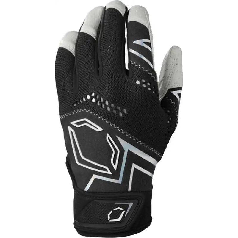 EvoShield Adult Pro-SRZ V2 Batting Gloves – Black