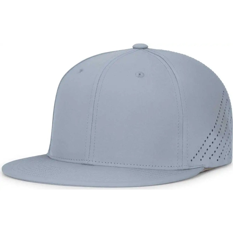 Pacific Headwear ES471 Premium Lightweight Perforated Pacflex Coolcore Cap – Silver
