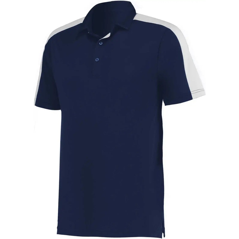 Augusta 5028 Two-Tone Vital Polo – Navy White
