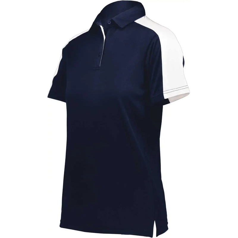 Augusta 5029 Women’s Two-Tone Vital Polo – Navy White