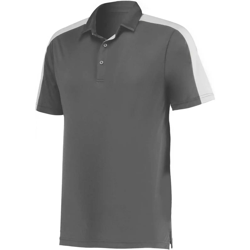 Augusta 5028 Two-Tone Vital Polo – Graphite White