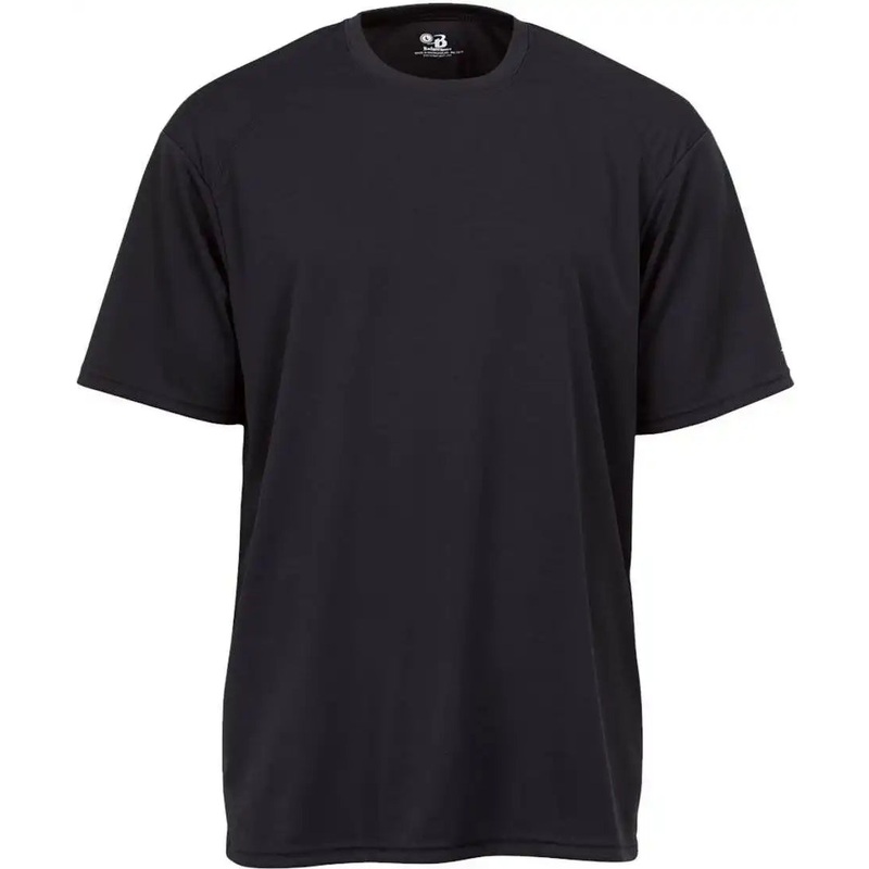 Badger Sport 2120 Youth B-Core Tee – Black