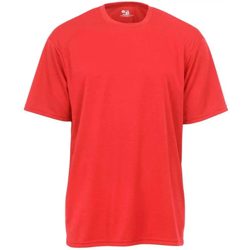 Badger Sport 2120 Youth B-Core Tee – Hot Coral
