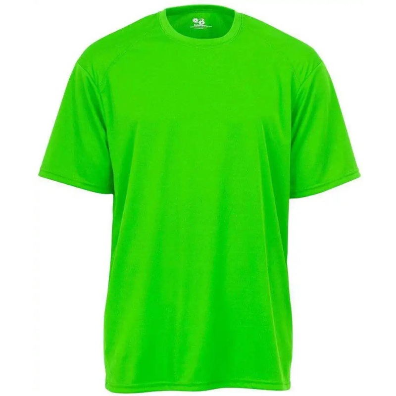 Badger Sport 2120 Youth B-Core Tee – Lime