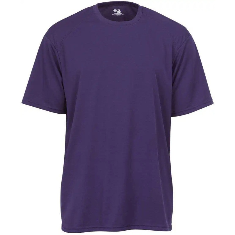 Badger Sport 2120 Youth B-Core Tee – Purple