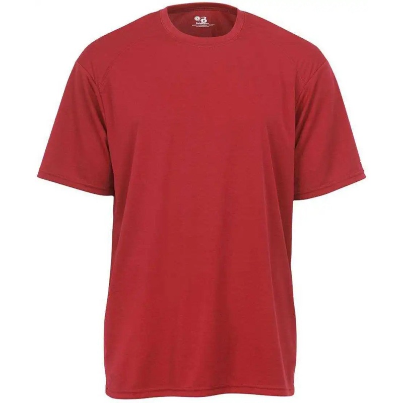 Badger Sport 2120 Youth B-Core Tee – Red