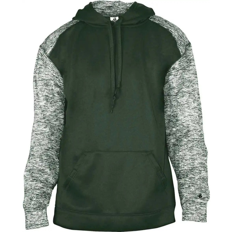Badger Sport 1462 Blend Sport Hoodie – Forest Forest Blend