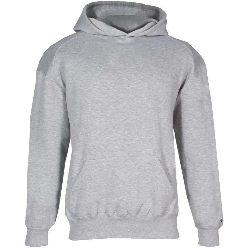 Badger Sport 2254 Youth Hooded Sweatshirt – Oxford