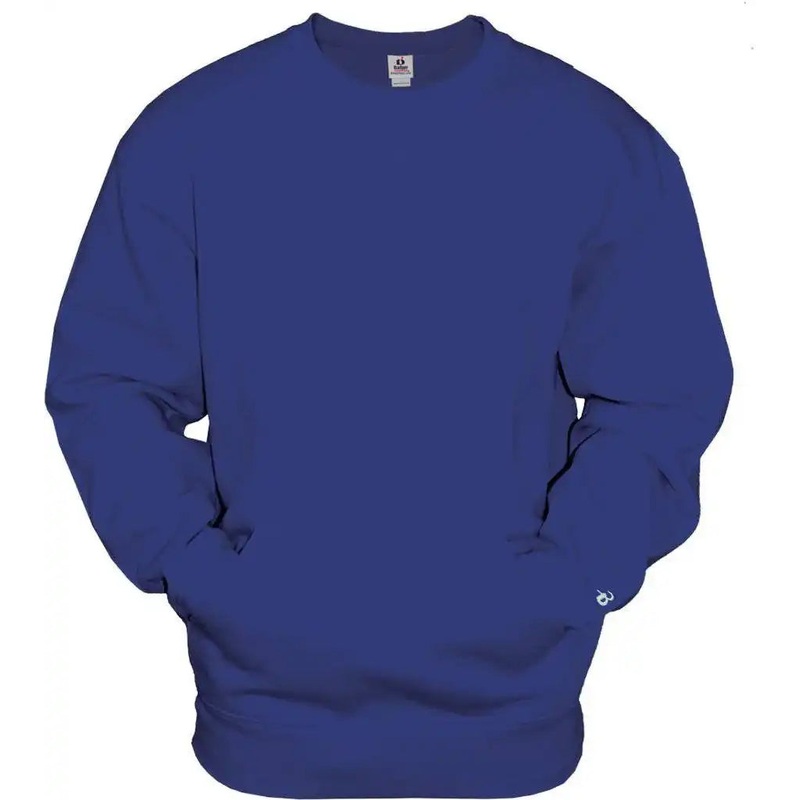 Badger Sport 1252 Pocket Crew – Royal