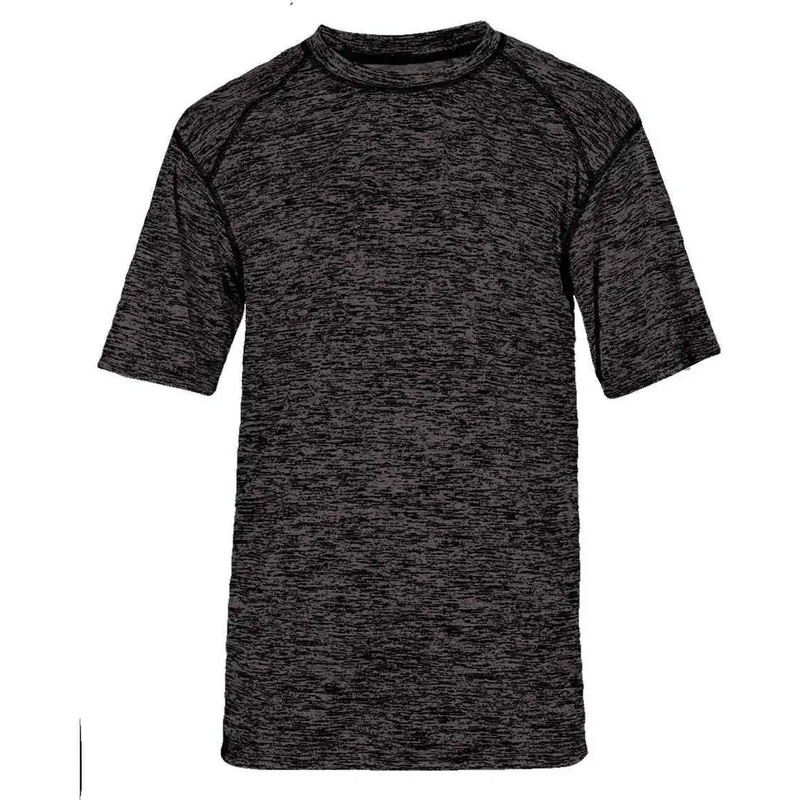 Badger Sport 2175 Tonal Blend Youth Tee – Black Tonal Blend