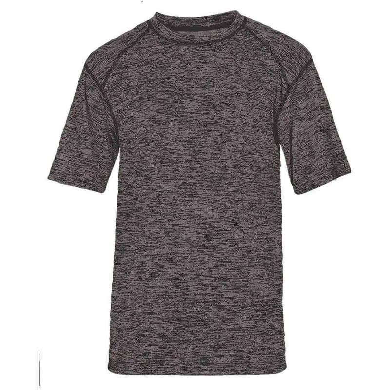Badger Sport 4171 Tonal Blend Tee – Graphite Tonal Blend