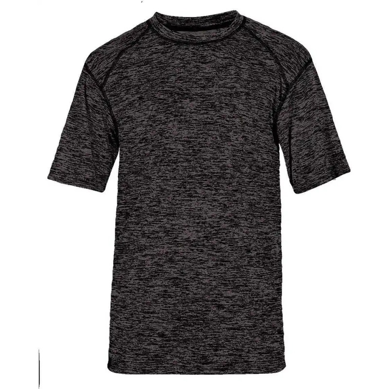 Badger Sport 4171 Tonal Blend Tee – Black Tonal Blend