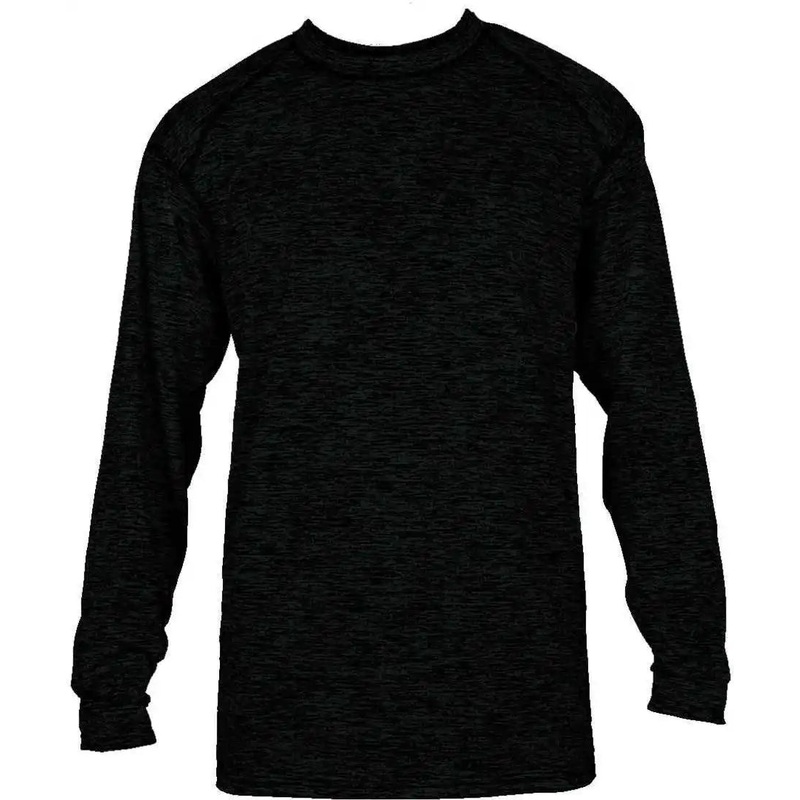 Badger Sport 4174 Tonal Blend Long Sleeve Tee – Forest Blend