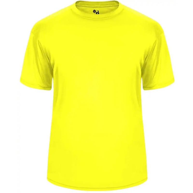 Badger Sport 2020 Ultimate Softlock Youth Tee – Safety Yellow Green