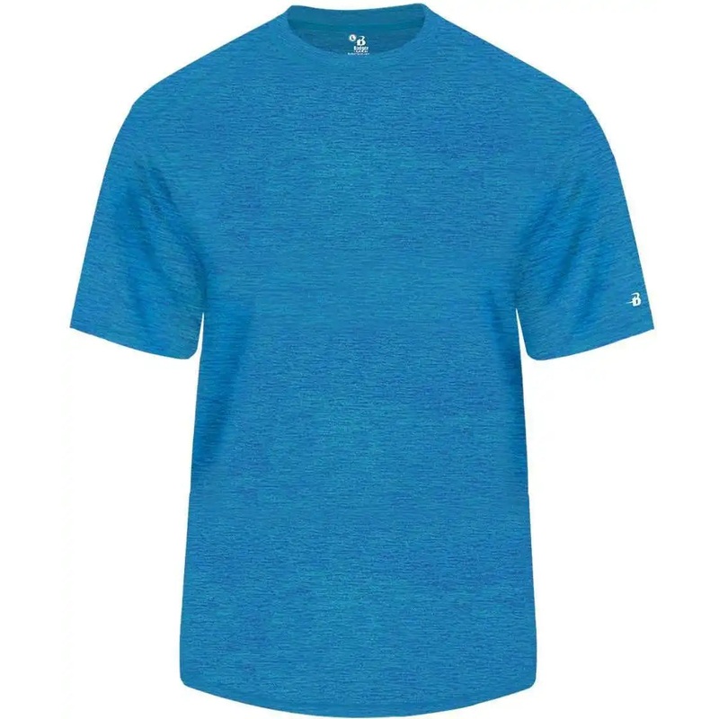 Badger Sport 2175 Tonal Blend Youth Tee – Electric Blue Tonal Blend