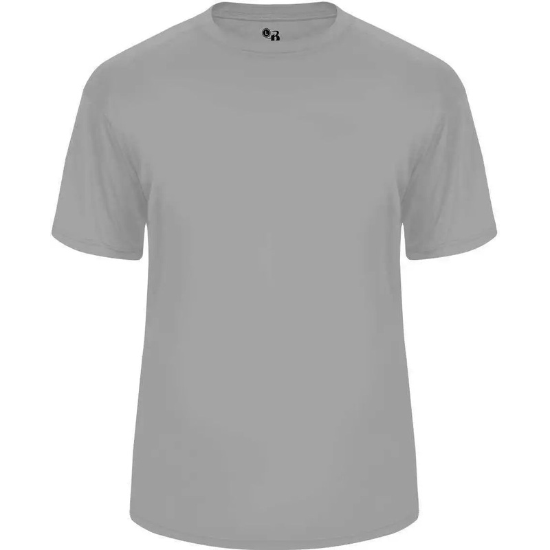 Badger Sport 4020 Ultimate Softlock Tee – Silver