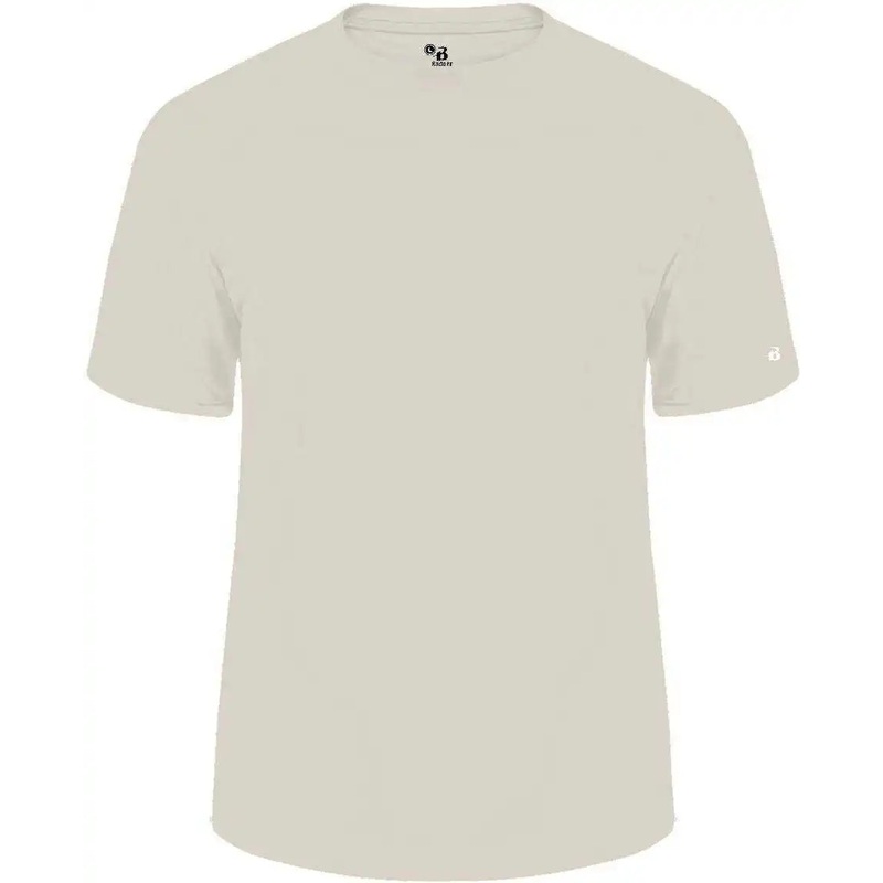 Badger Sport 2120 Youth B-Core Tee – Vintage White
