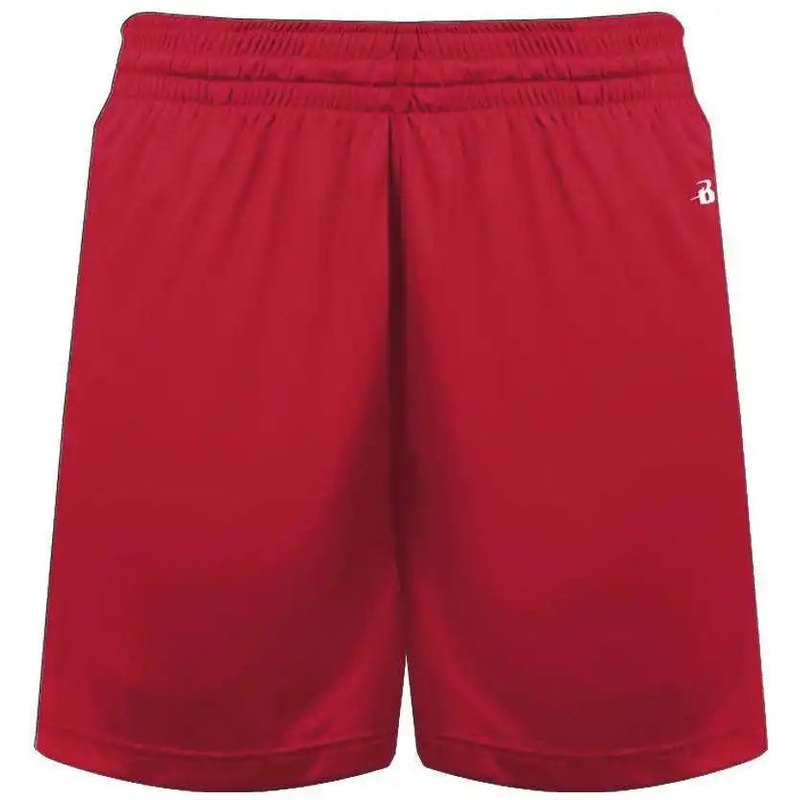 Badger Sport 4012 Ultimate Softlock Women Short – Red