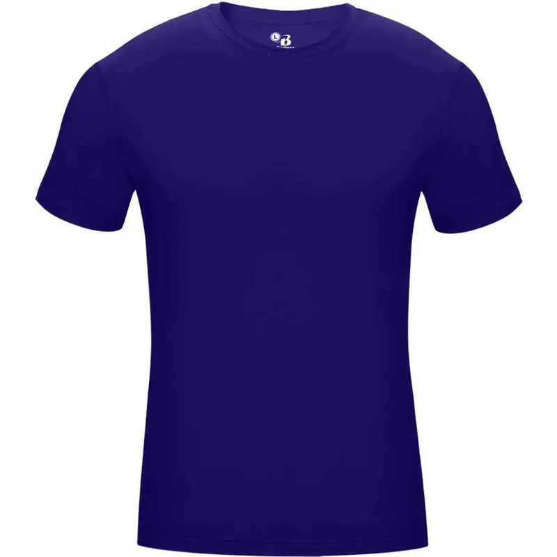 Badger Sport 2621 Pro-Compression Youth Crew – Purple