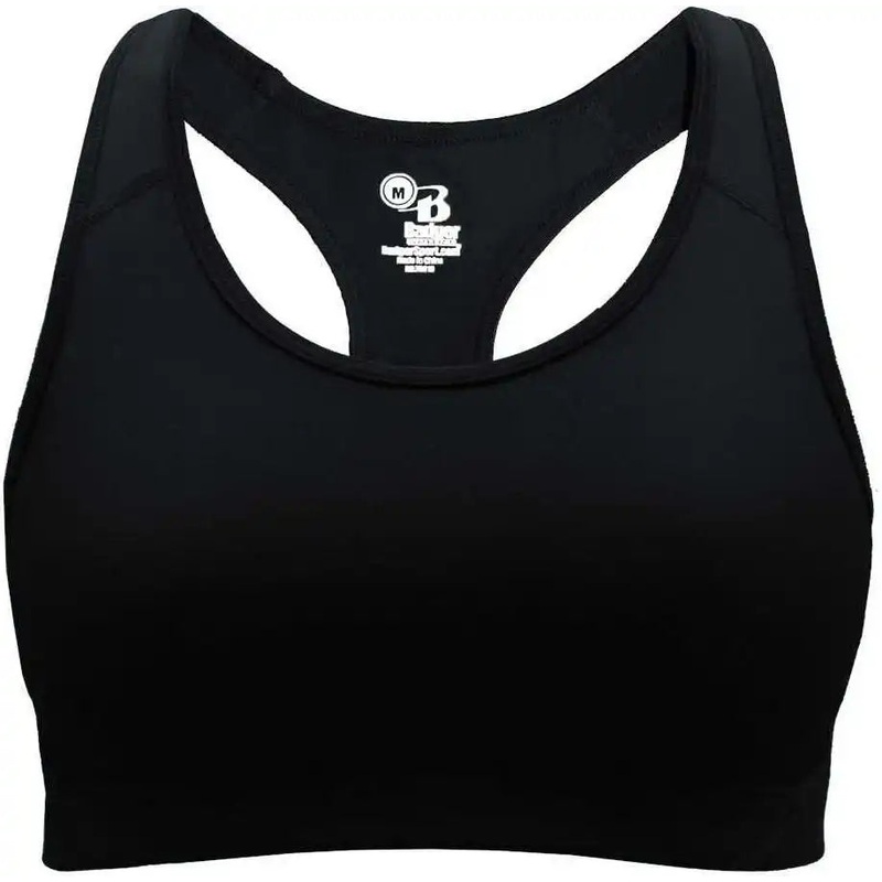 Badger Sport 2636 B-Sport Girls Bra Top – Black