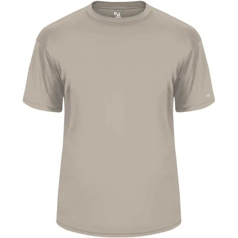 Badger Sport 4120 Adult B-Core Tee – Vintage White