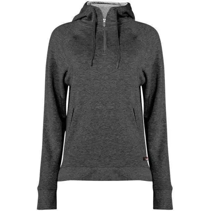 Badger Sport 1051 Fit Flex Ladies’ Hoodie Zip – Charcoal