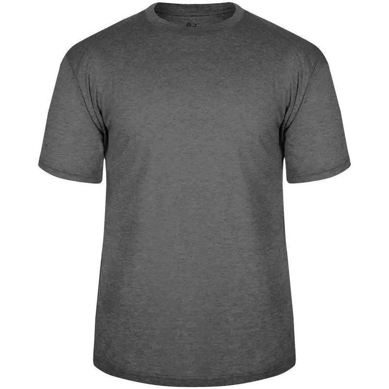 Badger Sport 4940 Tri-Blend Tee – Graphite Heather