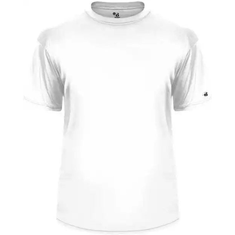 Badger Sport 4940 Tri-Blend Tee – White