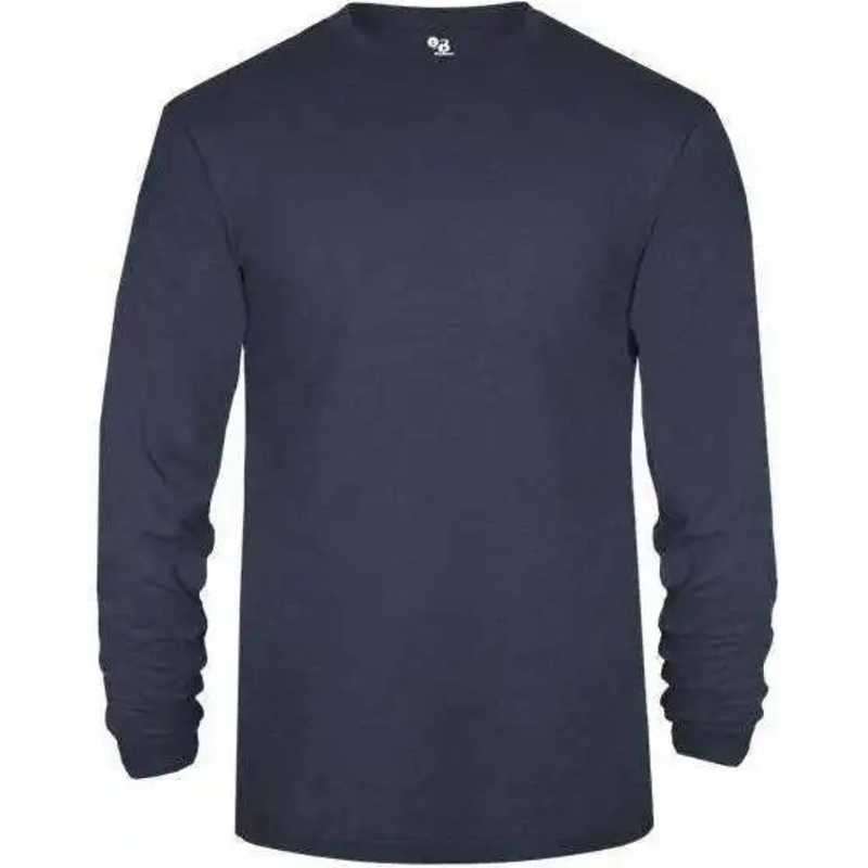 Badger Sport 4944 Tri-Blend Long Sleeve Tee – Navy