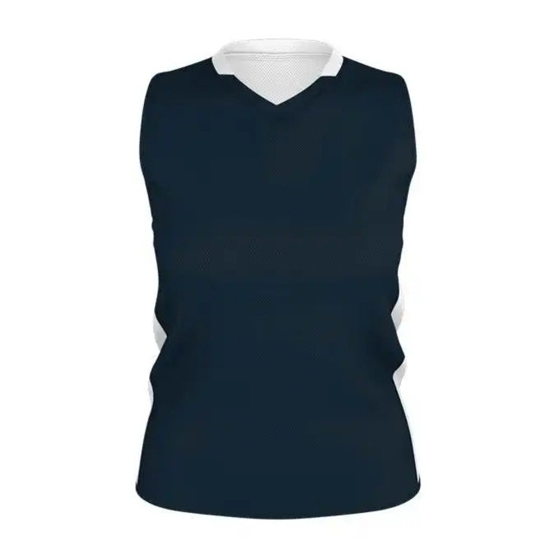 Alleson Athletic 589RSPW Womens Single Ply Reversible Jersey – Navy White