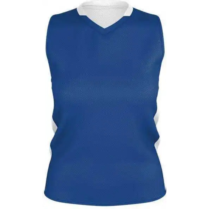 Alleson Athletic 589RSPW Womens Single Ply Reversible Jersey – Royal White