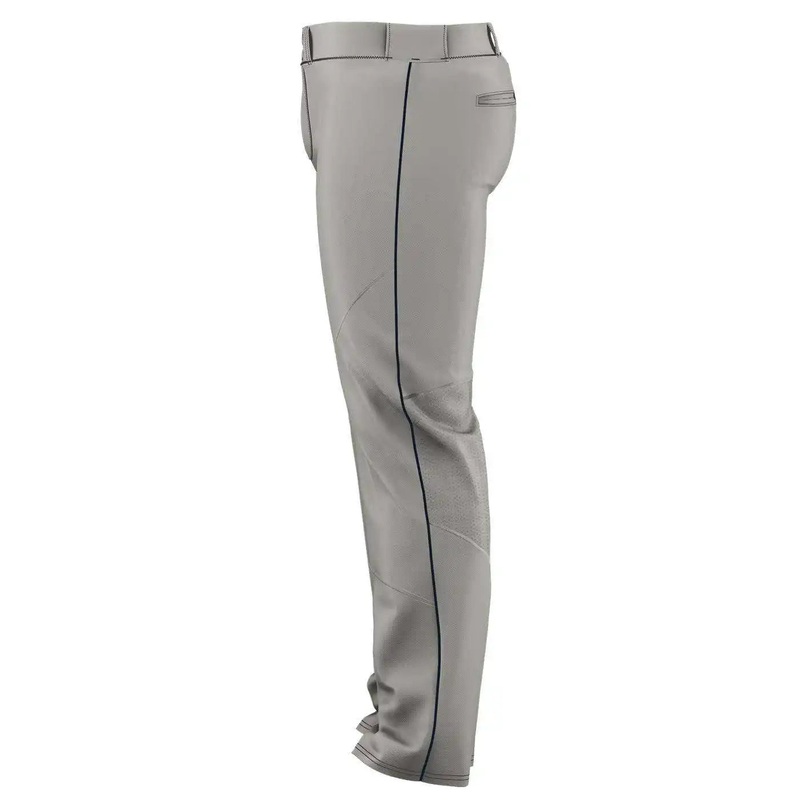 Alleson Athletic 655WLB Adult Crush Premier Braided Baseball Pant – Grey Navy