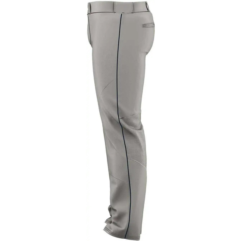 Alleson Athletic 655WLBY Youth Crush Premier Braided Baseball Pant – Grey Navy