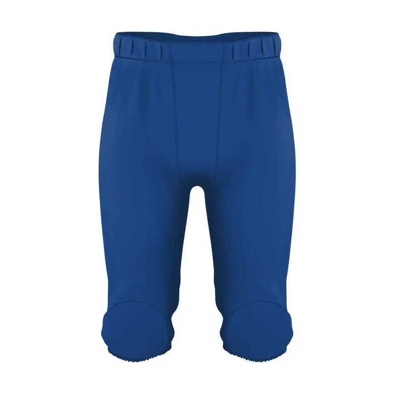Alleson Athletic 682PY Youth Integrated Knee Pad Football Pant – Royal