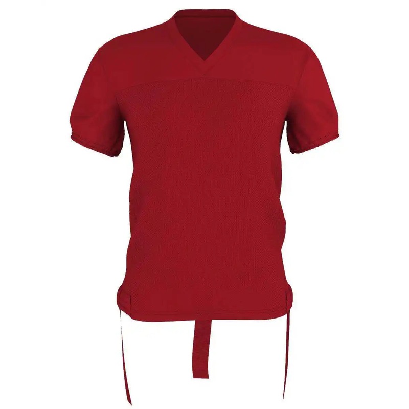 Alleson Athletic 762FFJY Youth Hero Flag Football Jersey – Red Red