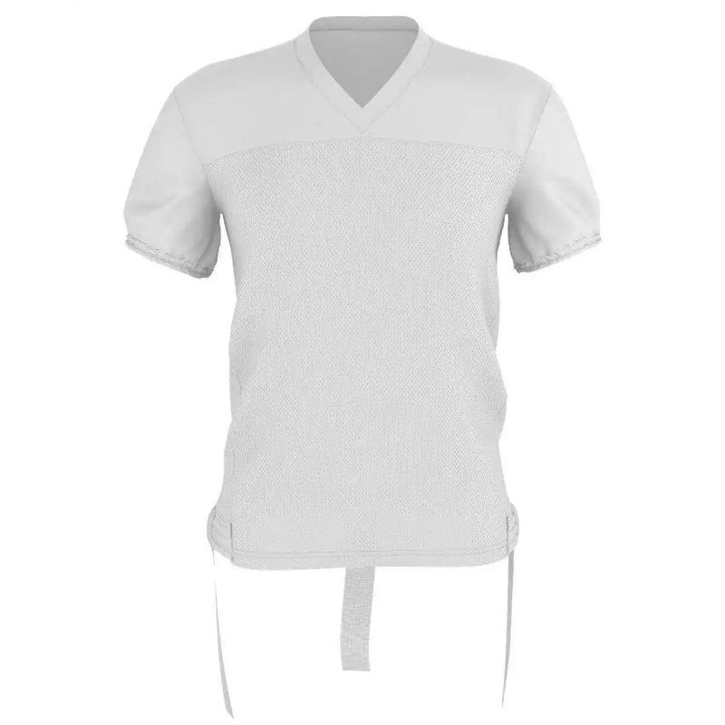 Alleson Athletic 762FFJY Youth Hero Flag Football Jersey – White White