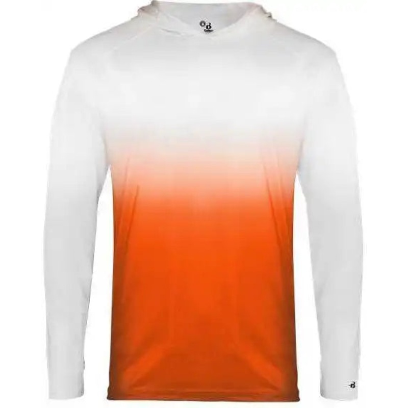 Badger Sport 2205 Ombre Youth Hoodie Tee – Orange Ombre