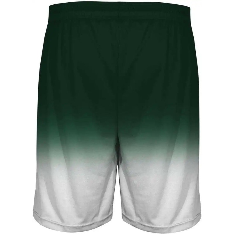 Badger Sport 4206 Ombre Short – Forest White