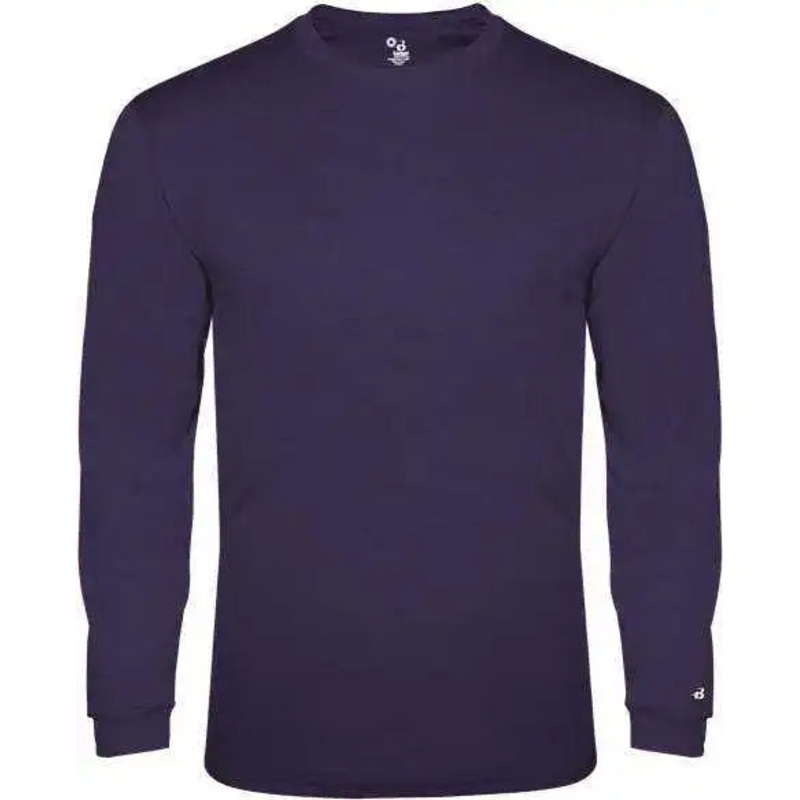 Badger Sport 4944 Tri-Blend Long Sleeve Tee – Black