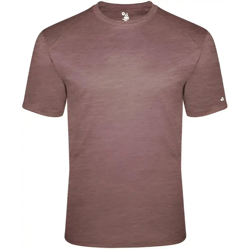 Badger Sport 2940 Tri-Blend Youth Tee – Maroon Heather