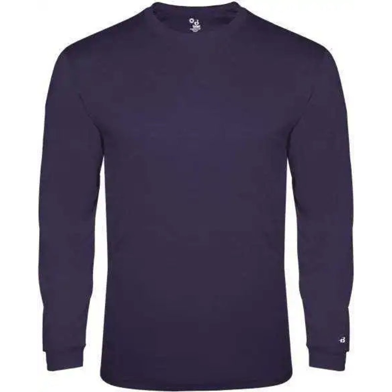 Badger Sport 2944 Tri-Blend Long Sleeve Youth Tee – Black