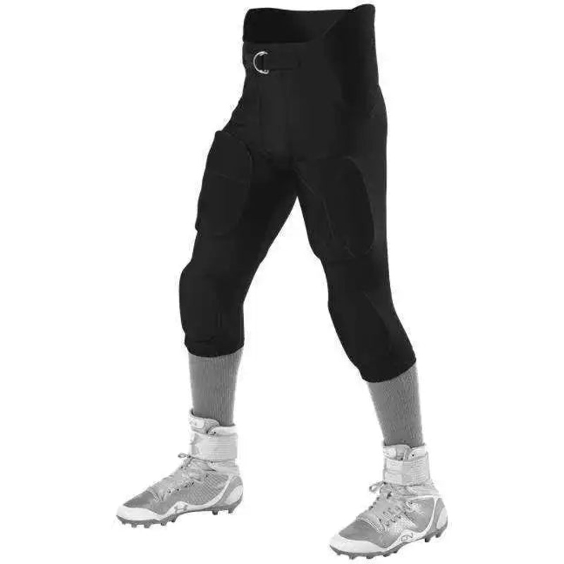 Alleson Athletic 6857PY Youth Icon Integrated Football Pants – Black