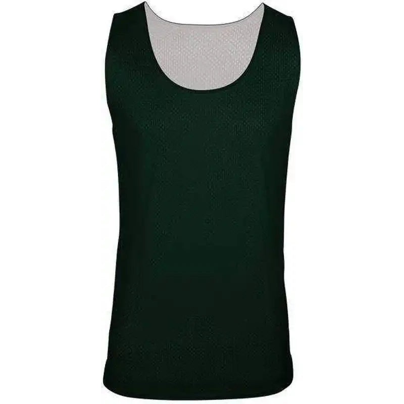 C2 Sport 5228 Reversible. Mesh Youth Tank  – Forest White