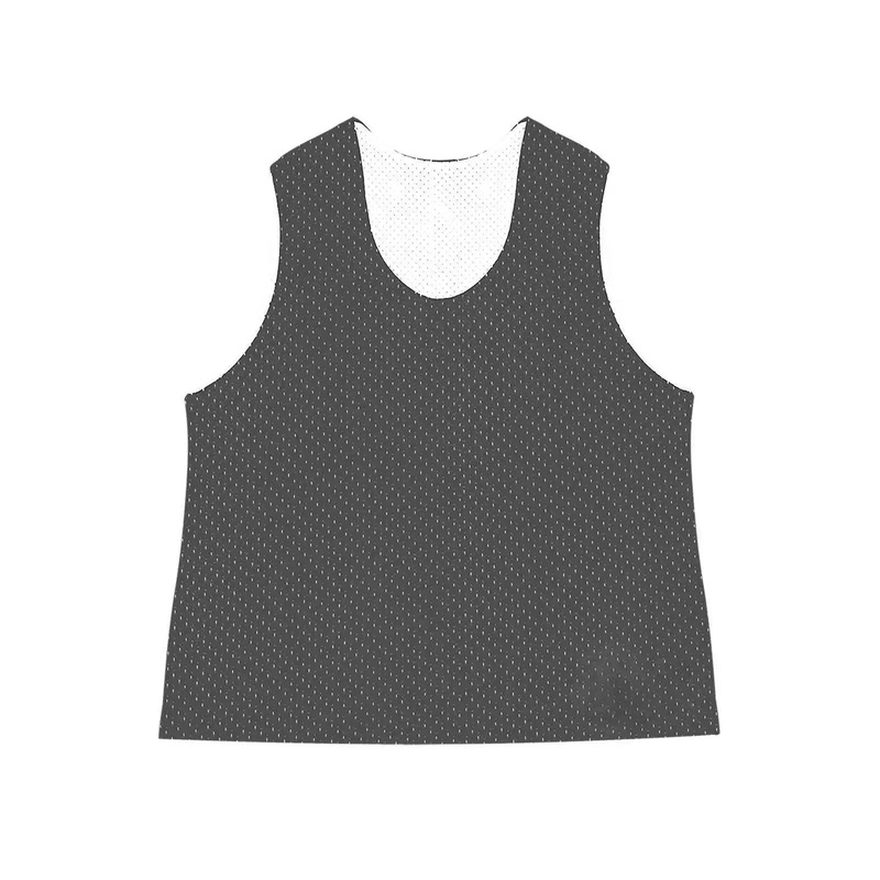 C2 Sport 5260 Mesh Reversible Youth Pinnie – Graphite White