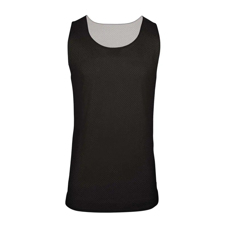 C2 Sport 5678 Reversible. Mesh Womens Tank  – Black White