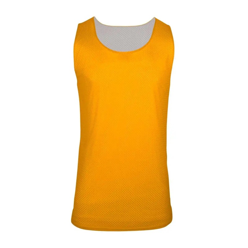 C2 Sport 5678 Reversible. Mesh Womens Tank  – Gold White