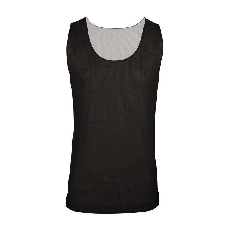 C2 Sport 5729 Reversible. Mesh Tank  – Black White