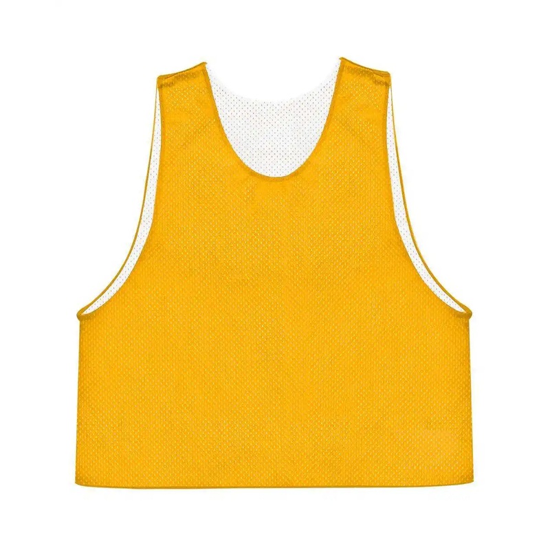 C2 Sport 5760 Mesh Reversible Pinnie – Gold White