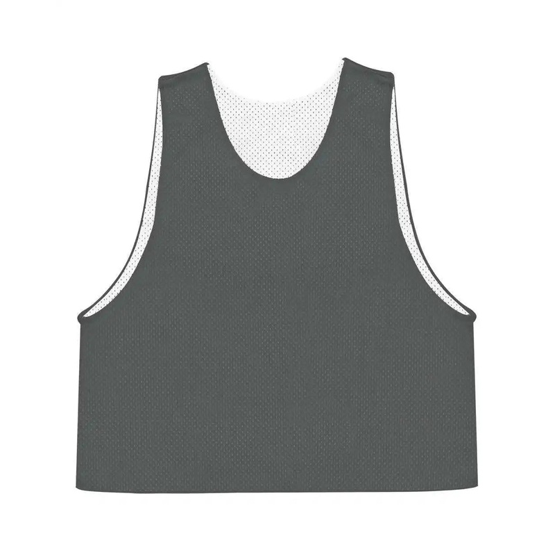C2 Sport 5760 Mesh Reversible Pinnie – Graphite White